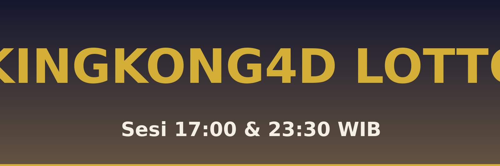 Kingkong4D Lotto Siantar Selatan